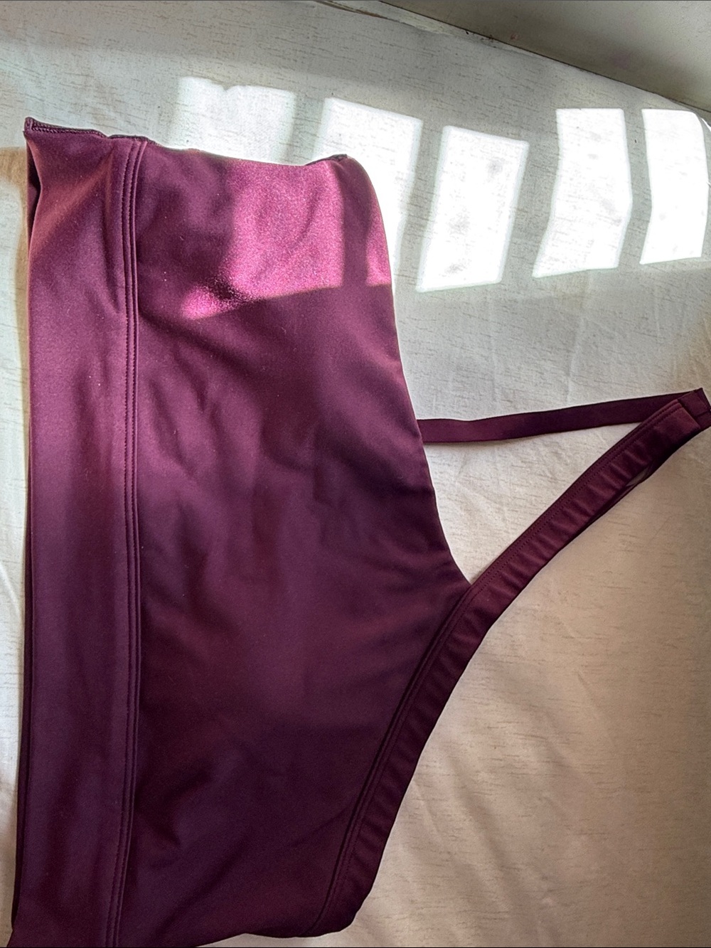 PINK Victoria's Secret Plum Bandeau Top